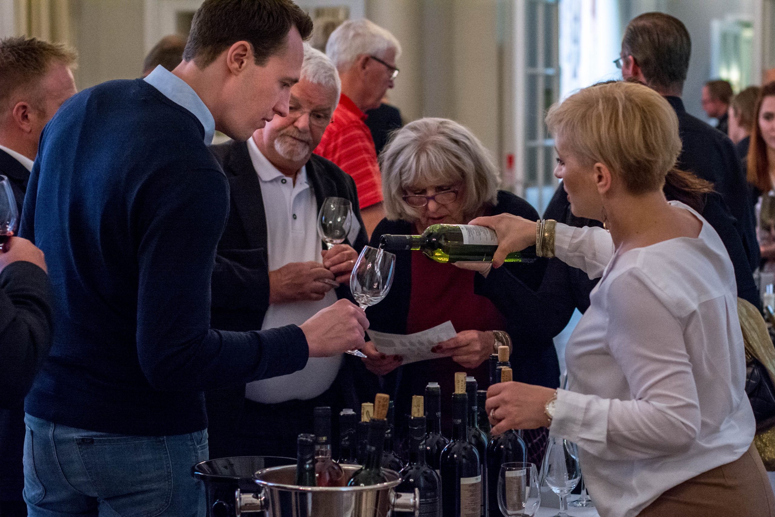 Wine tasting for professionals Copenhagen Denmark